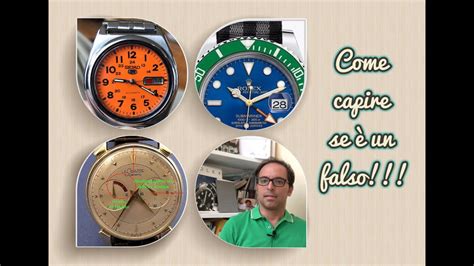 come riconoscere un orologio gucci falso